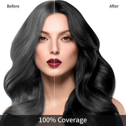 3-in-1 Instant Black Hair-Dye Shampoo 500ML
