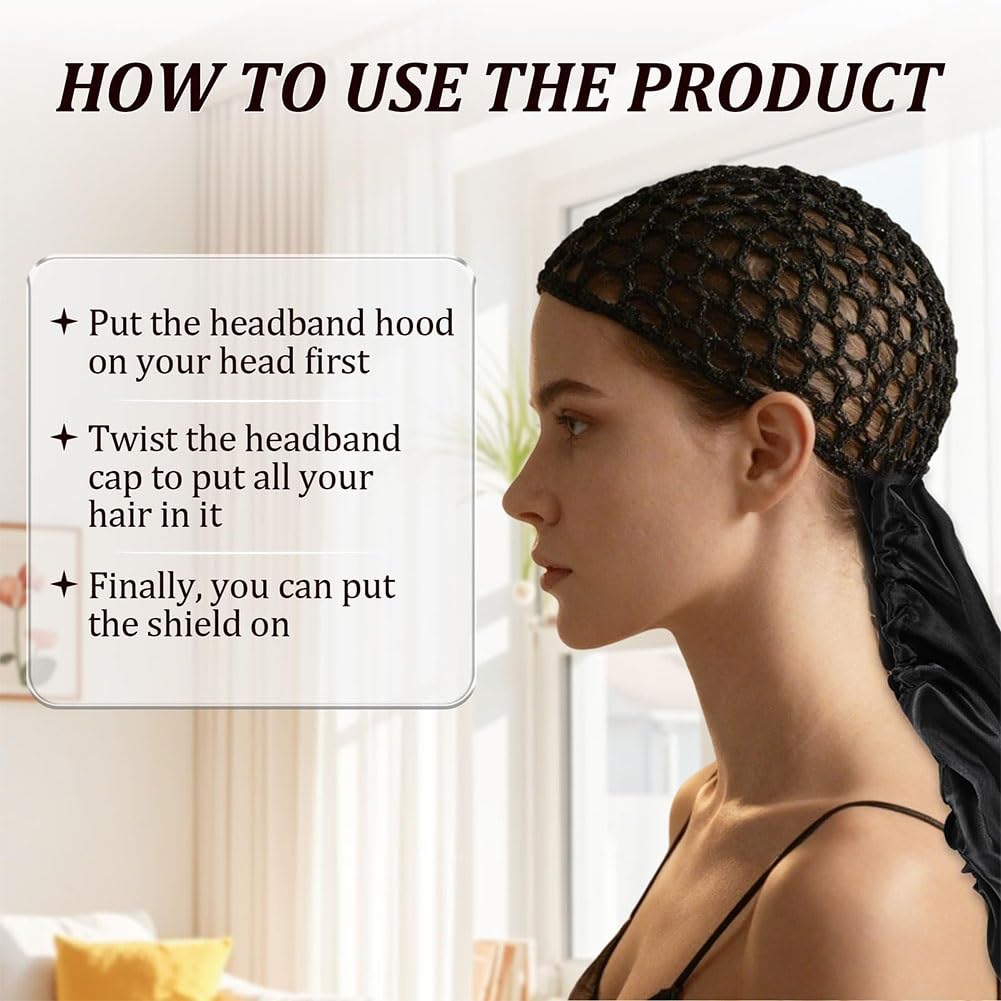 2 in1 Wrap Cap Bonnet