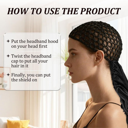 2 in1 Wrap Cap Bonnet