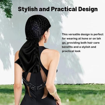 2 in1 Wrap Cap Bonnet