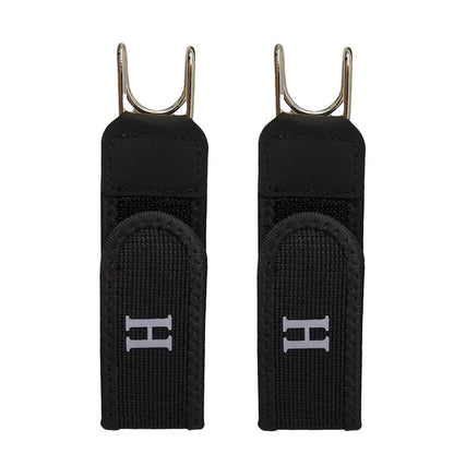 Tactical Metal Hook Elastic Belt (Unisex) - Patented No - Buckle Invisible Design | Soft Adjustable Side