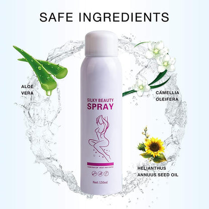 New Fast-Acting Silky Beauty Hair Removal Spray 150ml