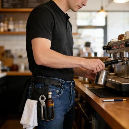 Tactical Metal Hook Elastic Belt (Unisex) - Patented No - Buckle Invisible Design | Soft Adjustable Side