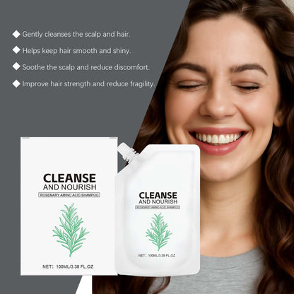 Refreshing Smooth & Glossy Rosemary Hair Growth Shampoo 100ML