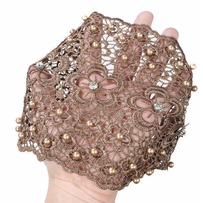 Boho Headbands,Pearl Lace Headband