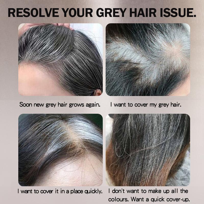 Hair Dye Pen - 10M,Quickly Covers White Hair at Temples & Roots