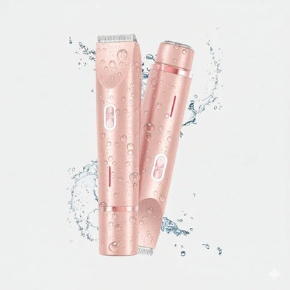 2-in-1 Painless Bikini Hair Trimmer