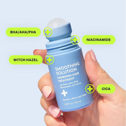 Women's Smoothing Serum For Ingrown Hairs, Razor Bumps And Redness