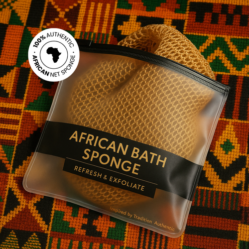 100% Authentic African Exfoliating Net Sponge