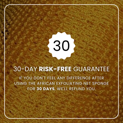 100% Authentic African Exfoliating Net Sponge