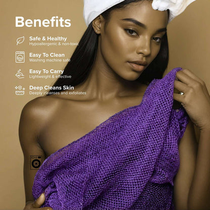 100% Authentic African Exfoliating Net Sponge