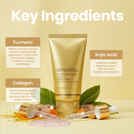 Kojic Acid Turmeric Wrapping Mask