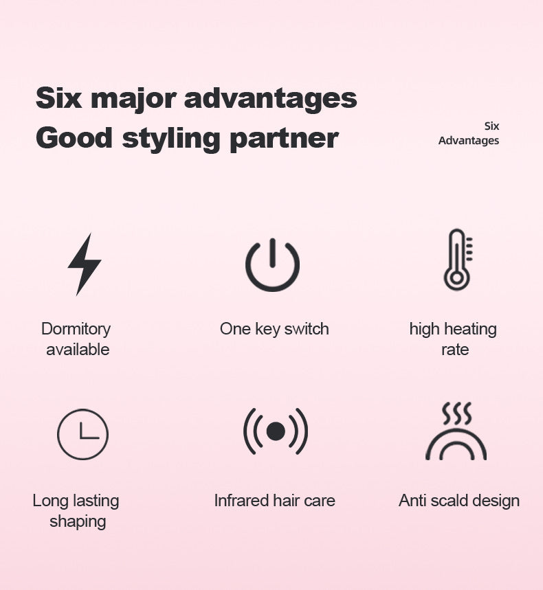 Infrared Hair Care Comb for Fluffy Curly Styles