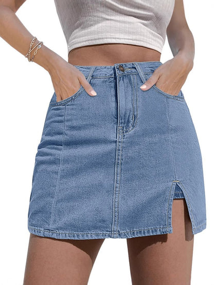 High Waisted Jean Shorts