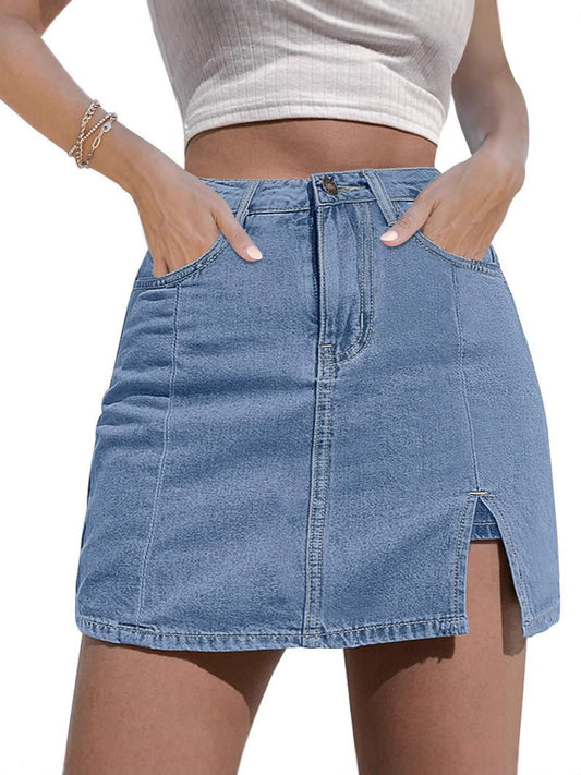 High Waisted Jean Shorts