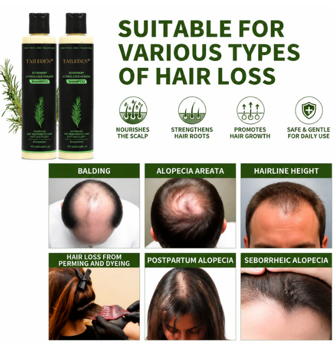 Organic Rosemary Hair Growth Shampoo