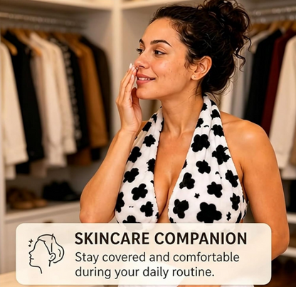2027 New Bra Towel, Hands-Free Adjustable Shower Towel Bra for Women, Suitable for Drying Off After a Bath, Self-Care