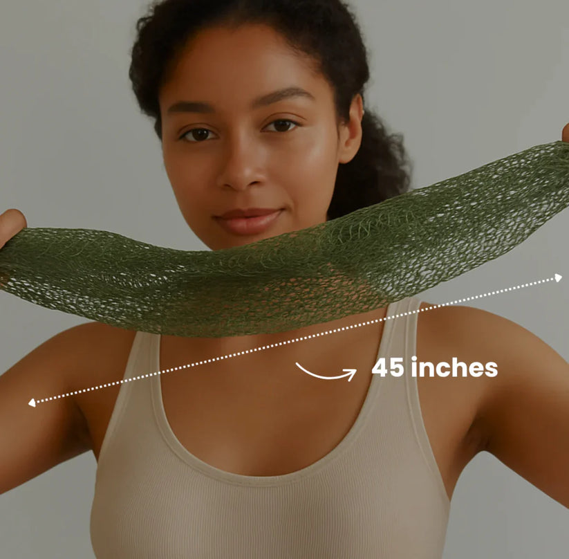 100% Authentic African Exfoliating Net Sponge