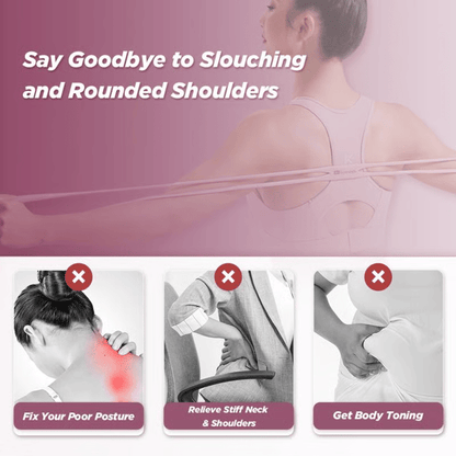 Resistance Bands, Figure 8 Exercise Bands for Women Men