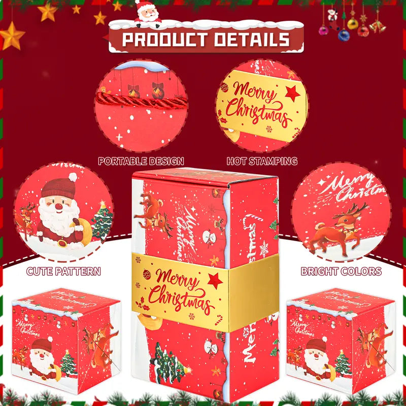 20 Bounces Surprise Gift Box Explosion Unique Folding Bouncing Red Envelope Cash Box