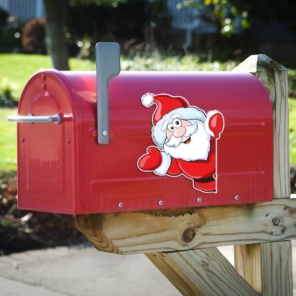 Christmas Themed Magnetic Sticker
