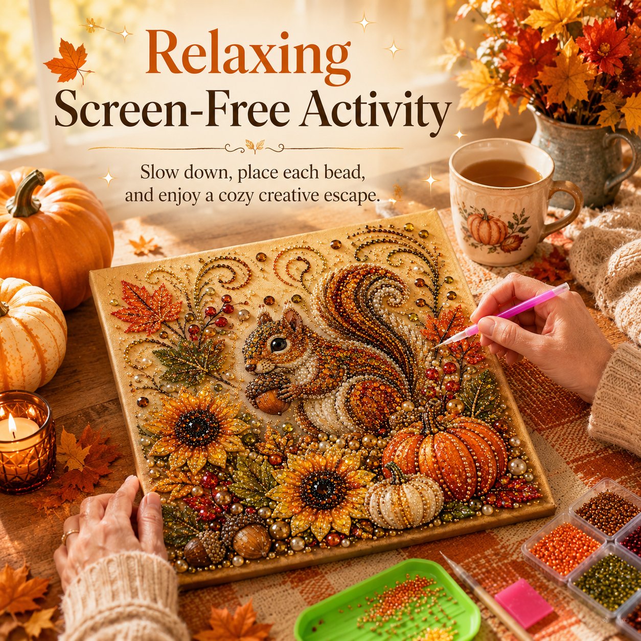 🔥Last Day 49% OFF - 🍂✨Autumn Pearl Painting Kit