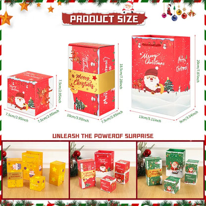 20 Bounces Surprise Gift Box Explosion Unique Folding Bouncing Red Envelope Cash Box