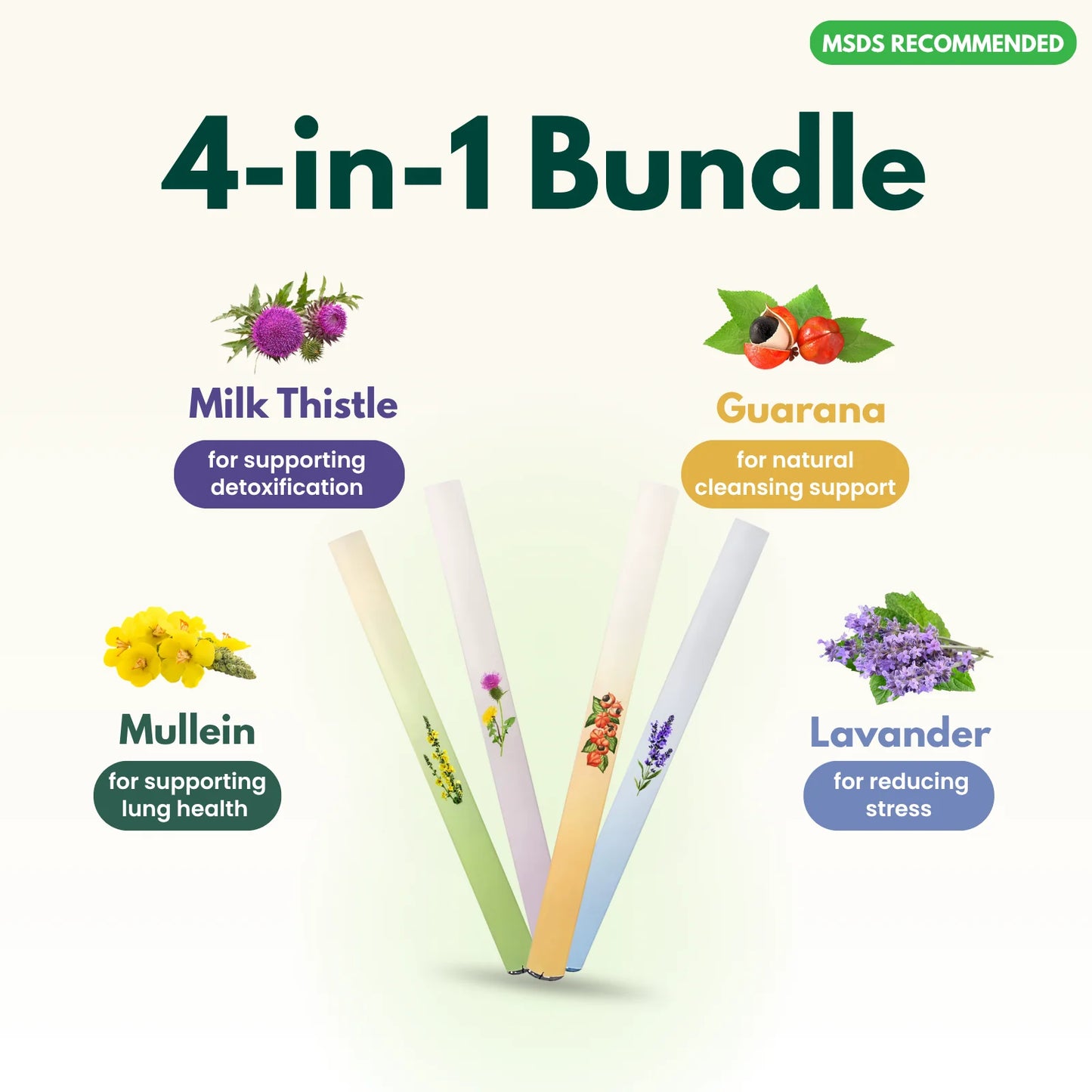 Babyidc™4-in-1 Herbal Inhaler Bundle