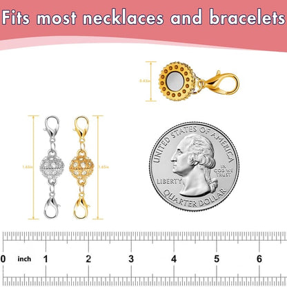Magnetic Necklace Clasps and Closures