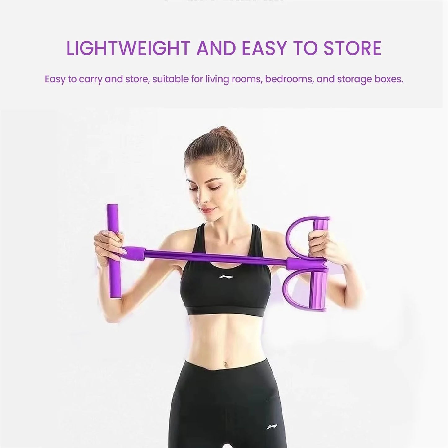 8-Tube Pedal Resistance Device