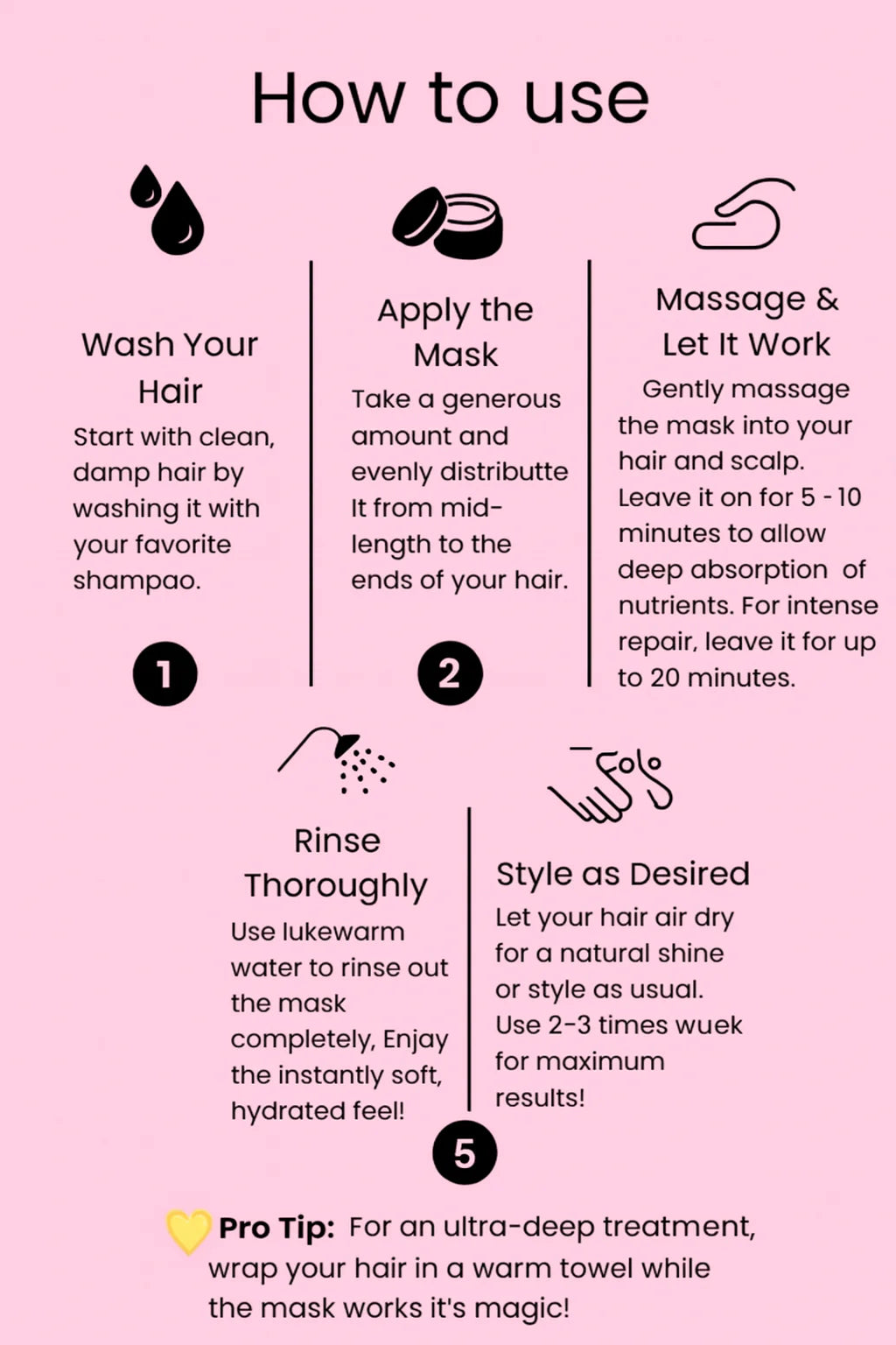 Natural Collagen Boost Hair Mask 100ML