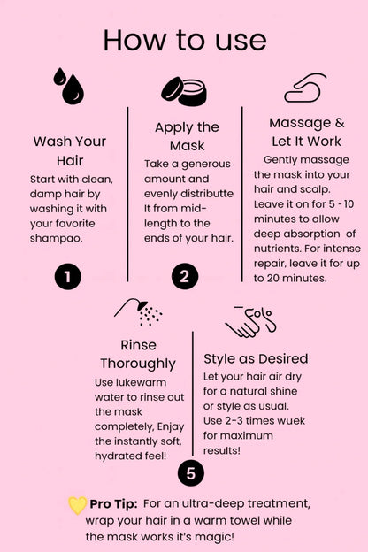 Natural Collagen Boost Hair Mask 100ML