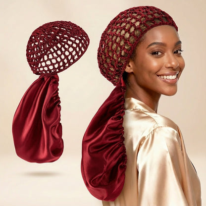 🔥Babyidc™ 2 in1 Wrap Cap Bonnet