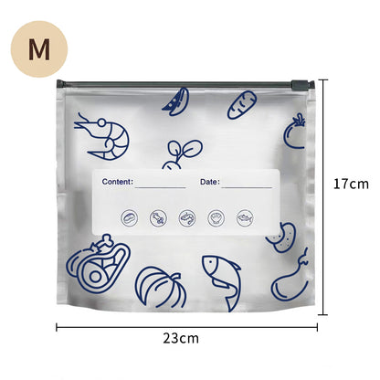 Reusable Aluminum Foil Sealable Storage Bags