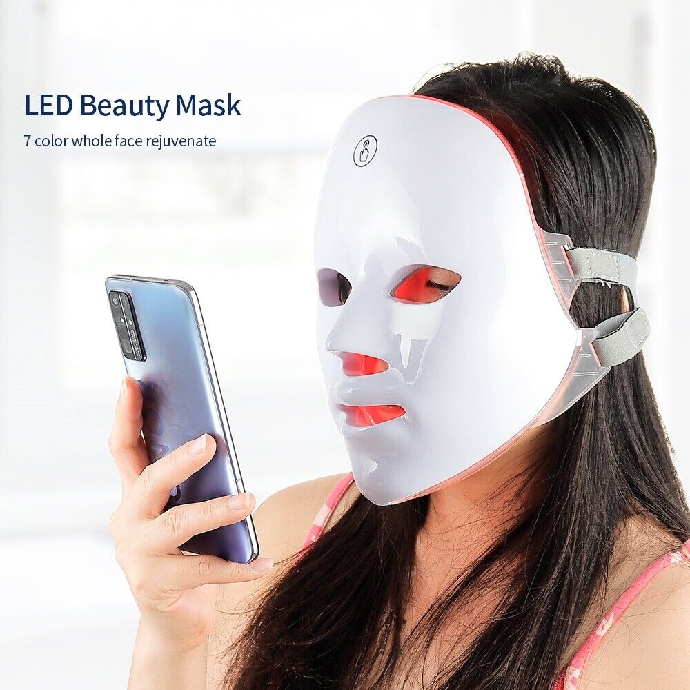 Red Light Therapy Facial Mask (+7 Beneficial Colors)