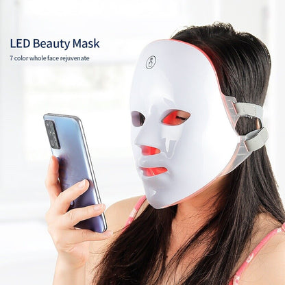 Red Light Therapy Facial Mask (+7 Beneficial Colors)